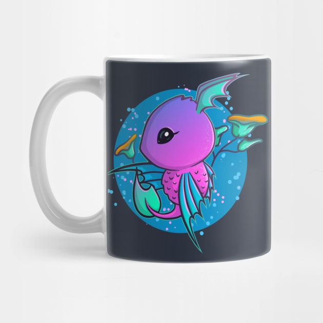 Super Cute Fantasy Sea Creature by perdita00